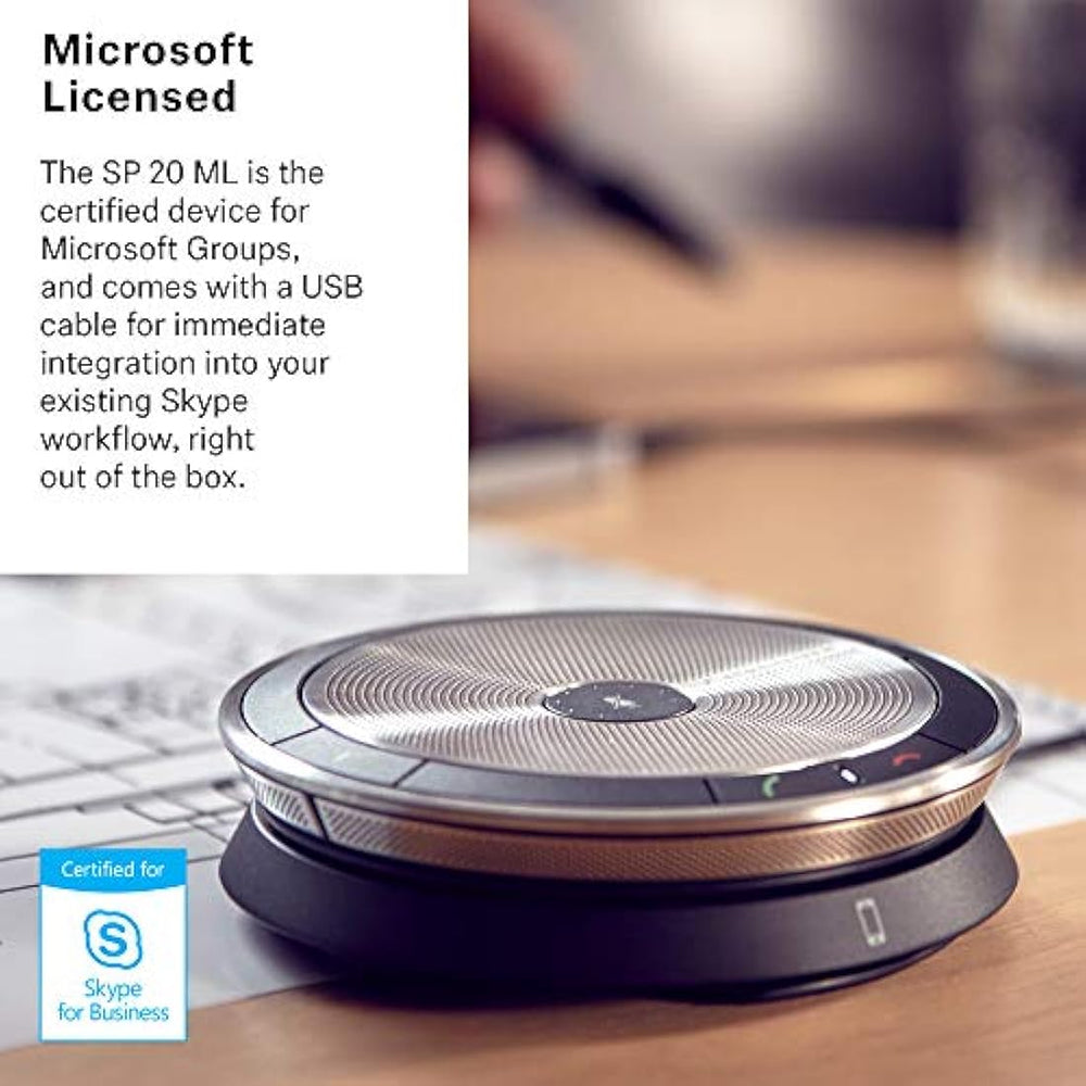 Sennheiser - Altavoz USB SP 20 ml. N/A Plateado