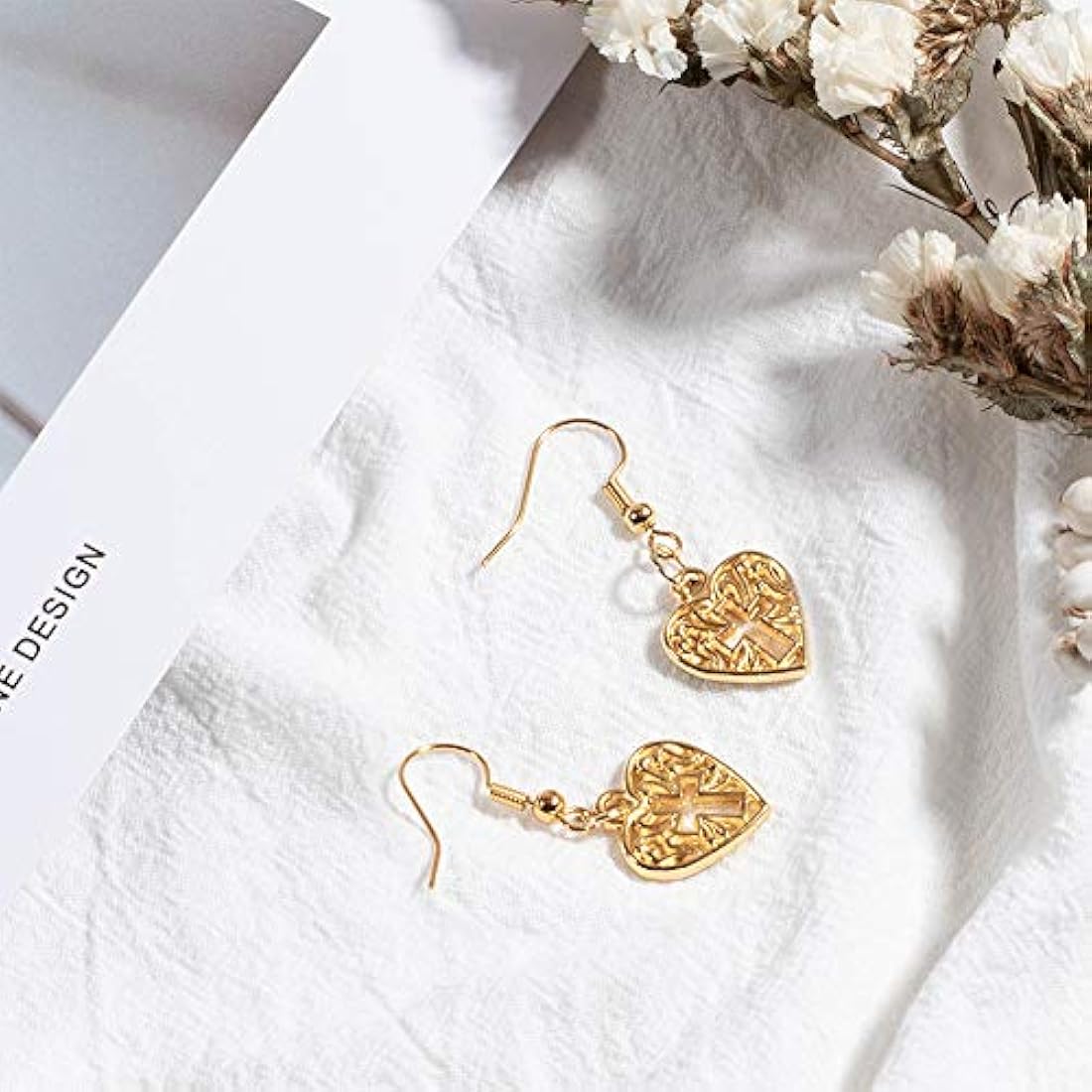 Dijes y medallas 80 piezas dijes corazón encantos a granel