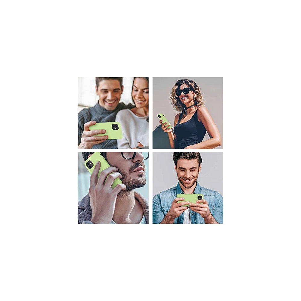 Fundas y Estuches para iPhone 11 silicona Verde Te