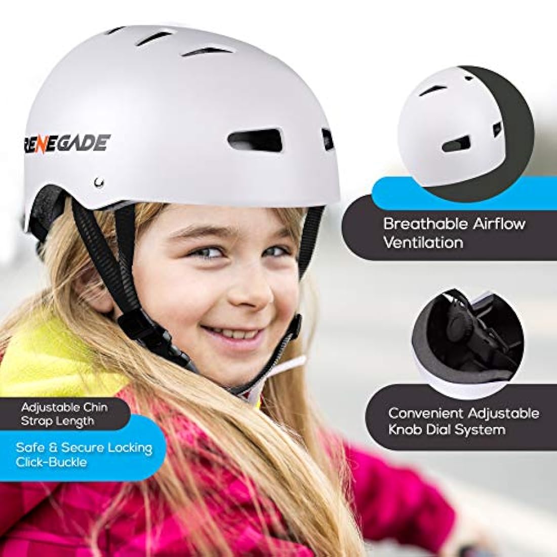 Casco de seguridad deportivo ajustable