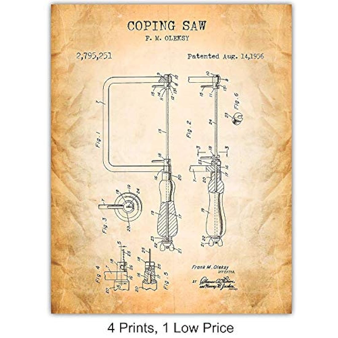 Conjunto de póster de arte de pared Decoración rústica 8x10