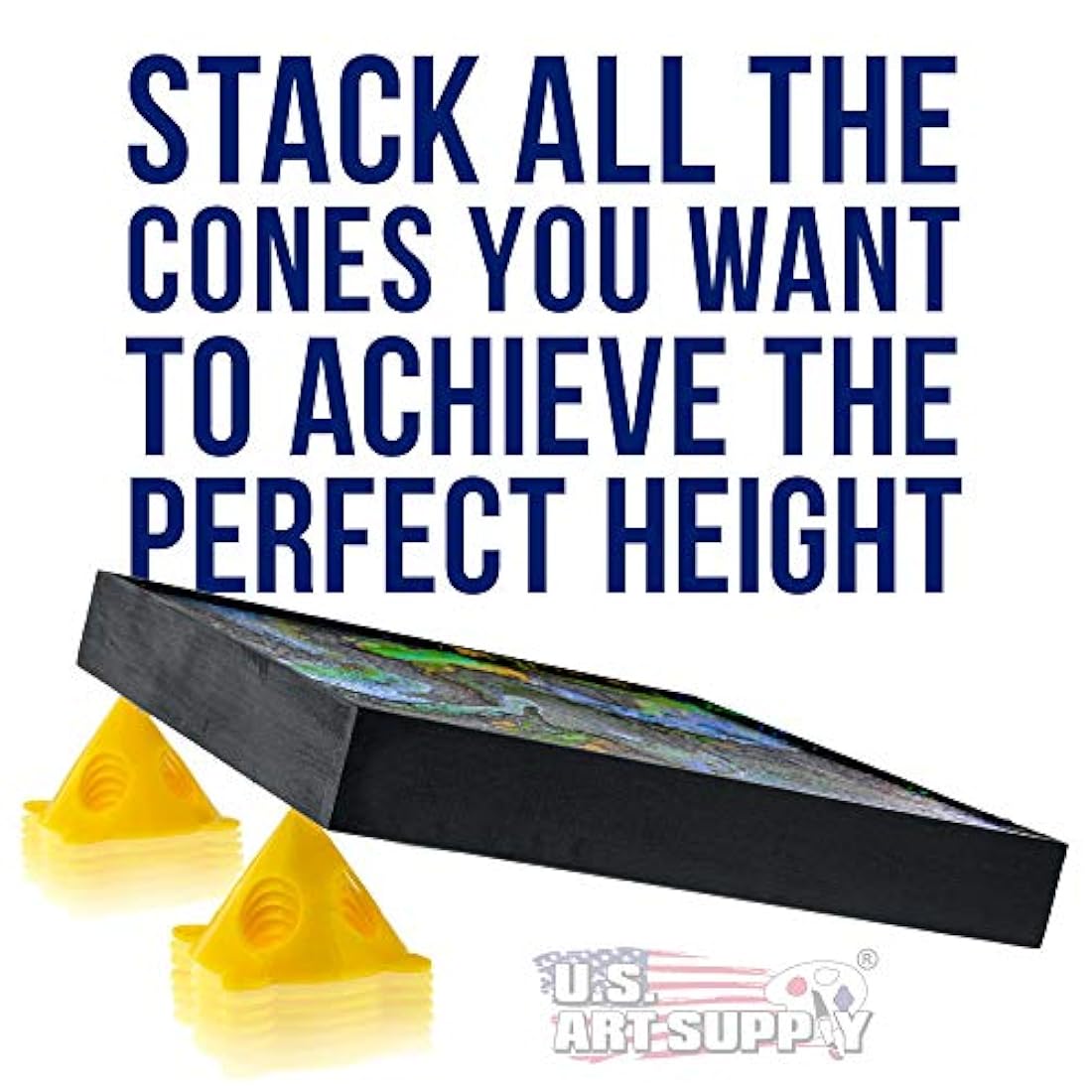 Soporte de lona para puerta de armario y lienzo