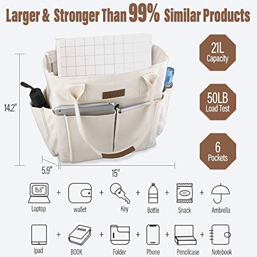 Bolso de lona para mujer