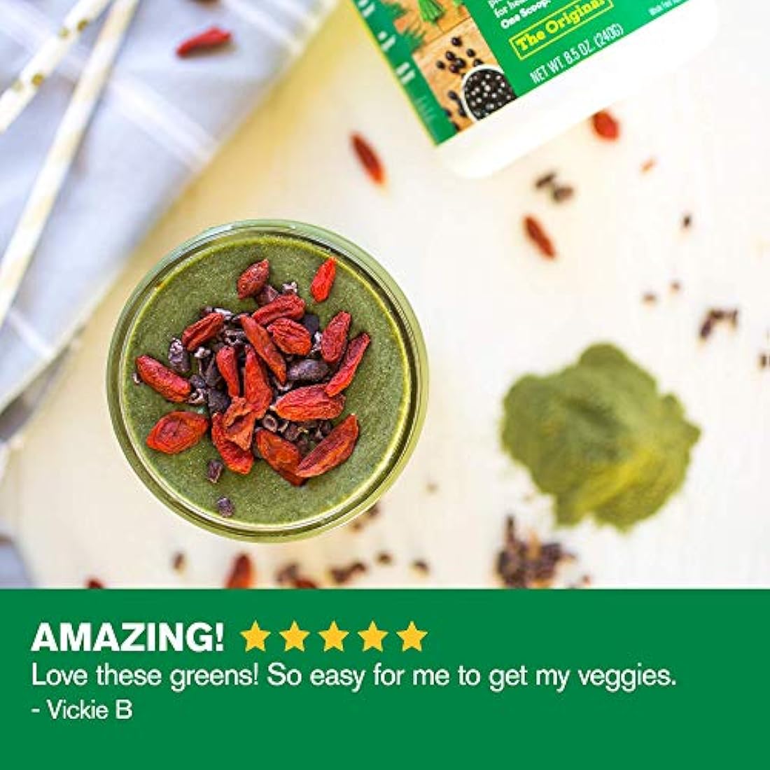 Amazing Grass Superfood bayas verdes