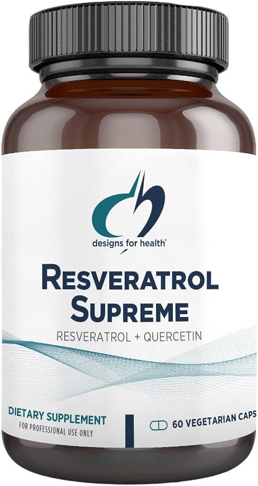Suplemento Resveratrol Supreme Envejecimiento saludable 60u