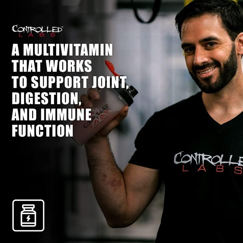 Multivitamínico Orange Triad, Controlled Labs, 30 tabletas