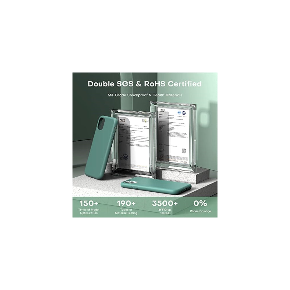 Fundas y Estuches diseñados para iPhone 11 Verde Menta