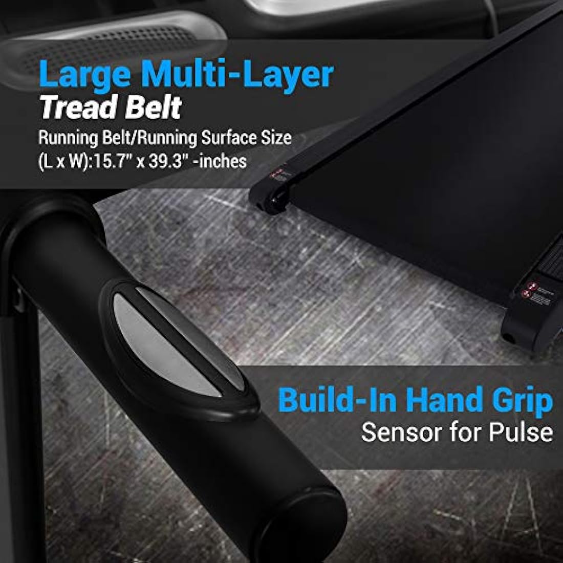 Caminadora plegable con pantalla LCD SERENELIFE SLFTRD26BT