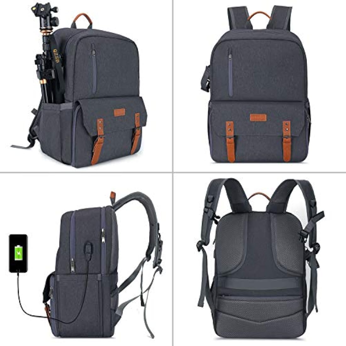 MOSISO - Mochila para cámara de 17,3 pulgadas, DSLR/SLR,