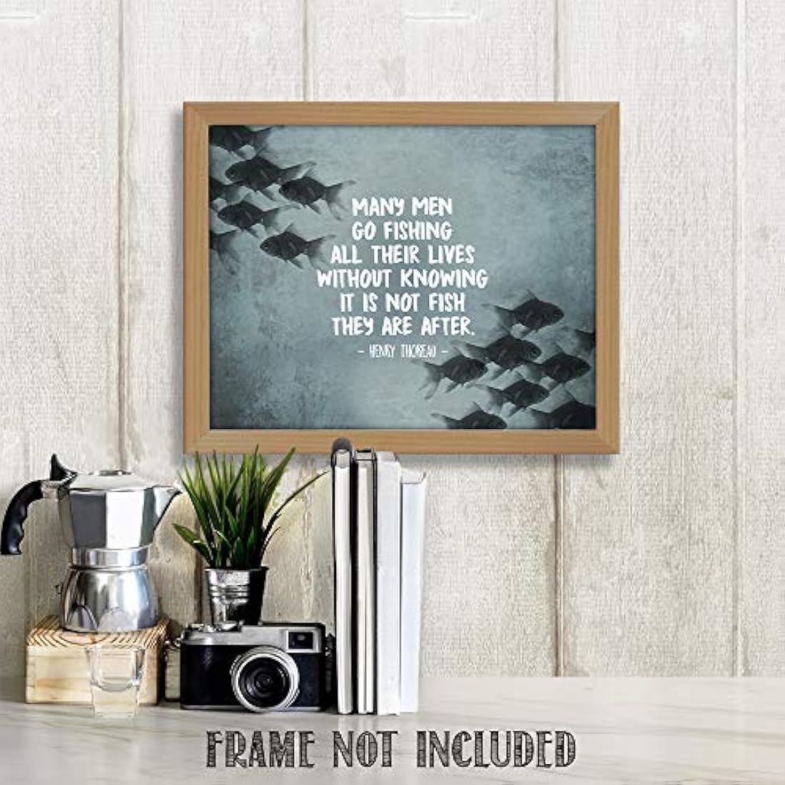 Arte inspirador de la pared impresión sin marco de 11 x 14