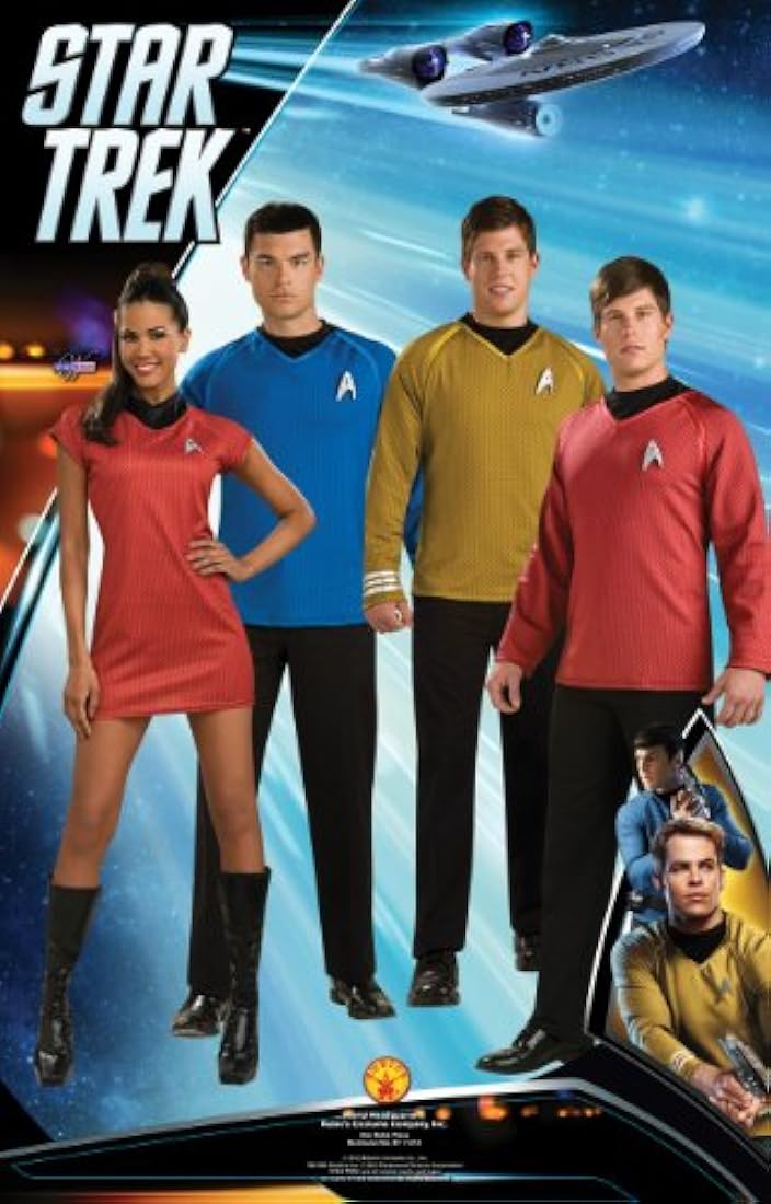 Disfraz Star Trek Rubie's, camisa del uniforme de la flota