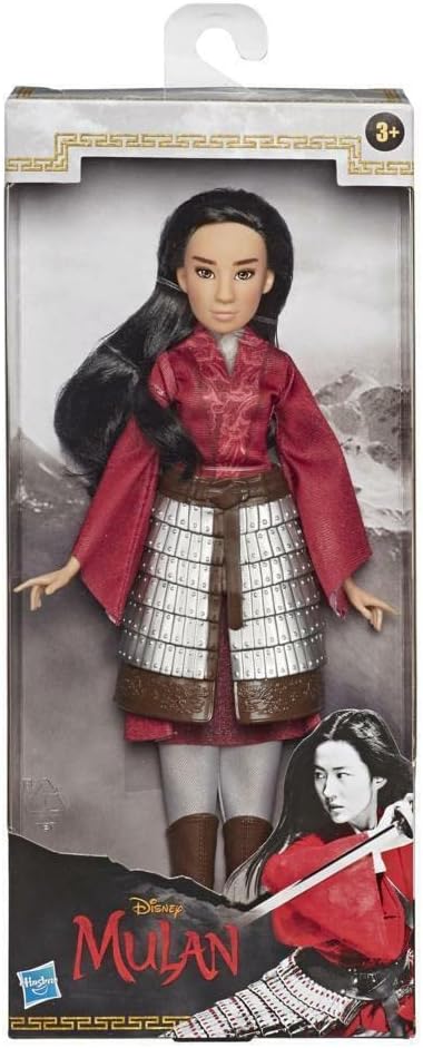 Muñeca de Moda Mulan, Disney, Armadura, Zapatos, Pantalones
