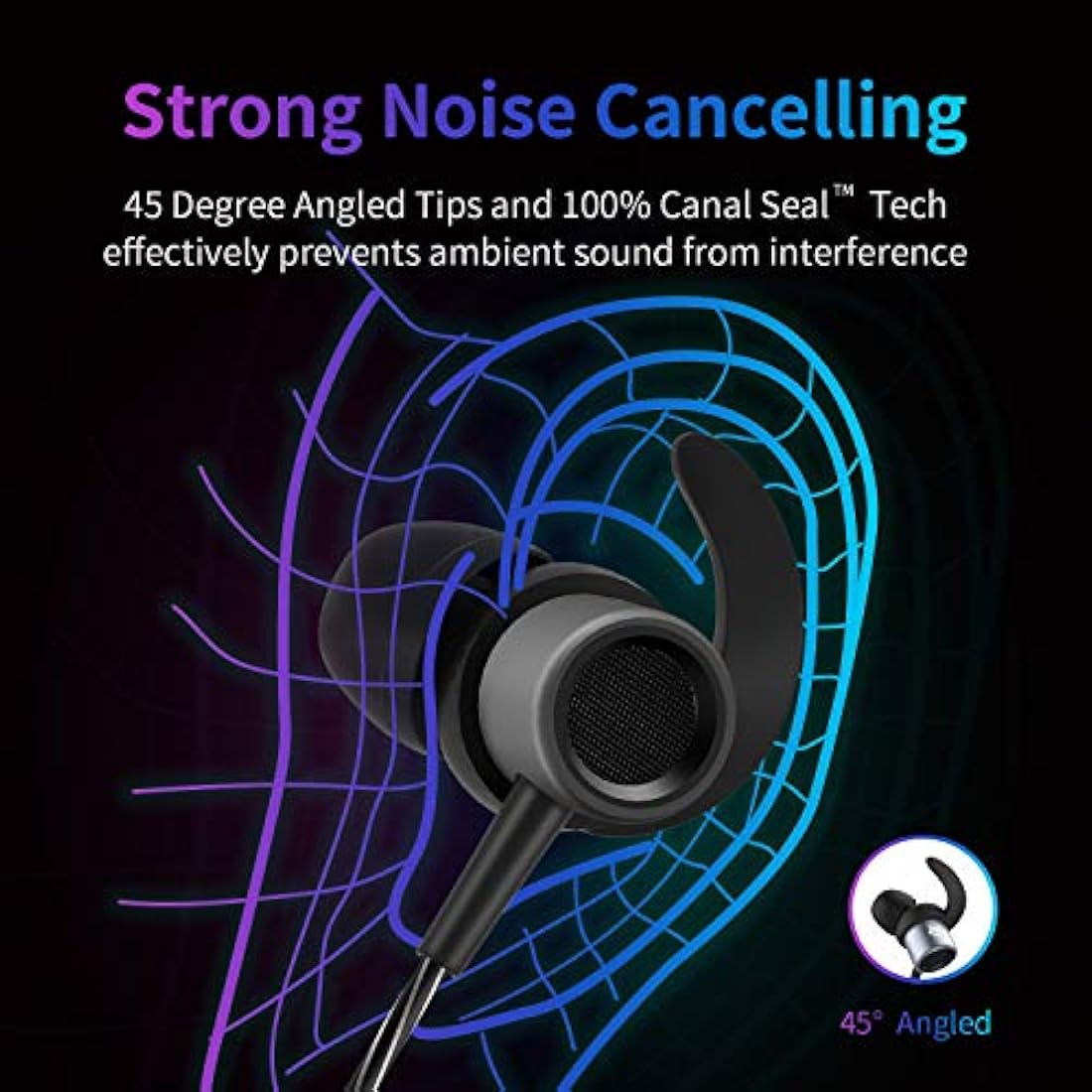 Auriculares in-ear con cancelación de ruido