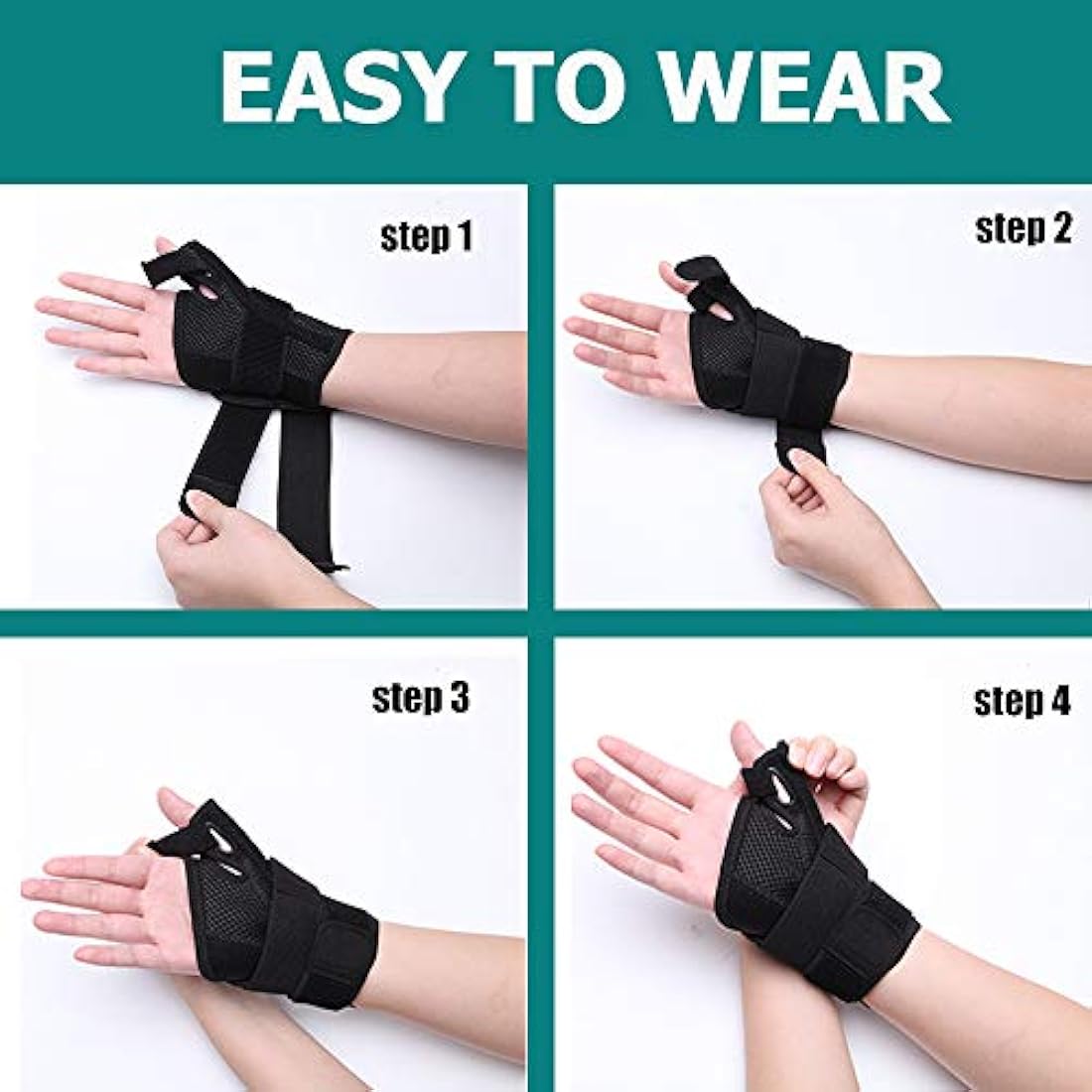 Férula de pulgar con muñequera