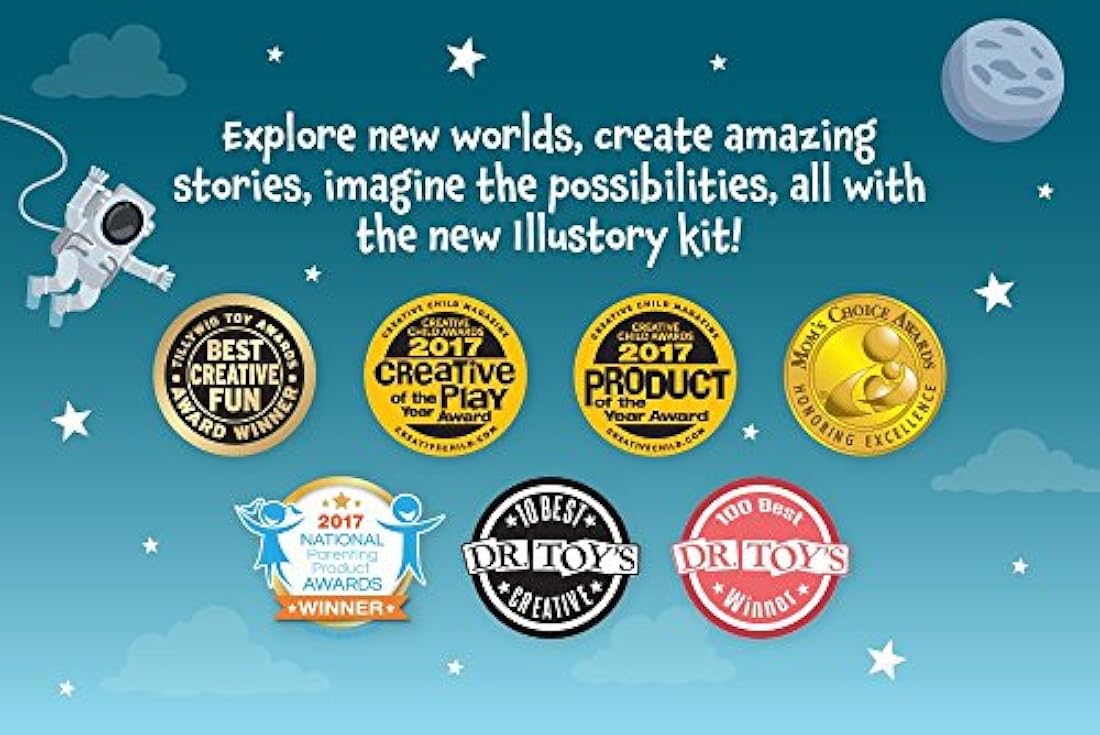 Lulu Jr. Illustory - Kit de creación de libros, Multicolor