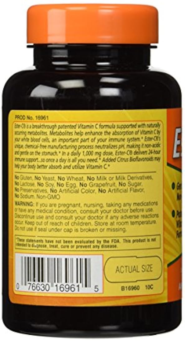 Suplemento American -C con bioflavonoids de cítricos