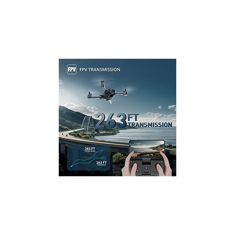 Drones plegable con cámara WiFi 1080P para adultos y niños