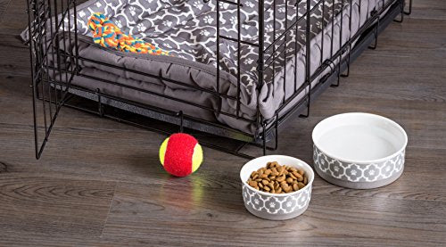 Tazón de cerámica para mascotas para alimentos y agua