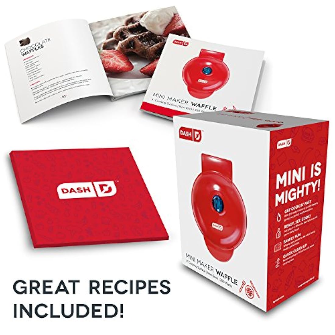 la mini máquina para hacer gofres para waffles