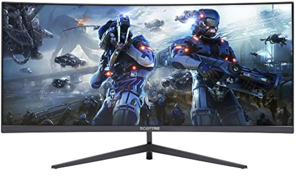 Sceptre - Monitor para videojuegos curvado de 30 pulgadas