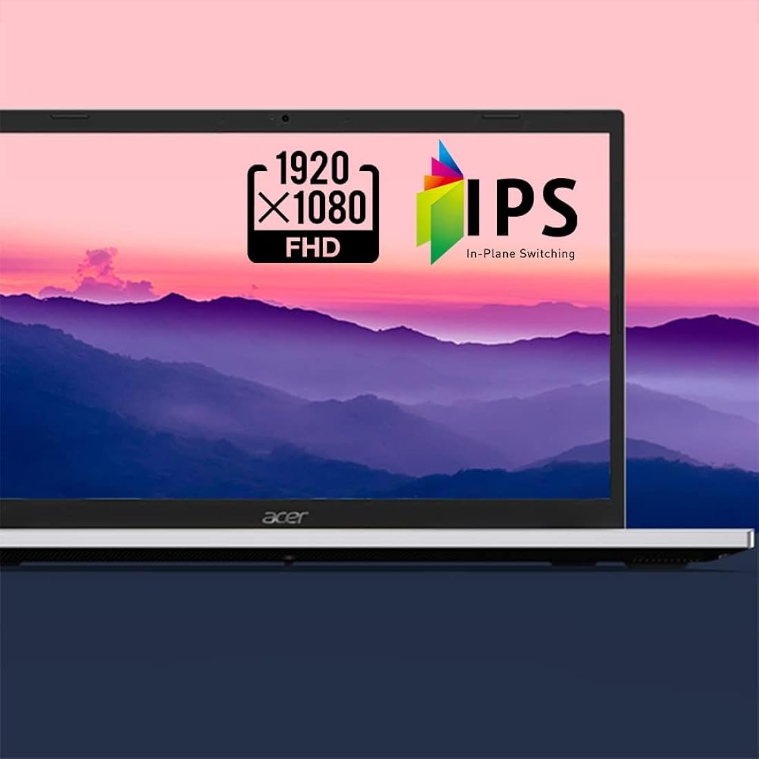 Portátil delgado, pantalla IPS Full HD de 15,6 pulgadas
