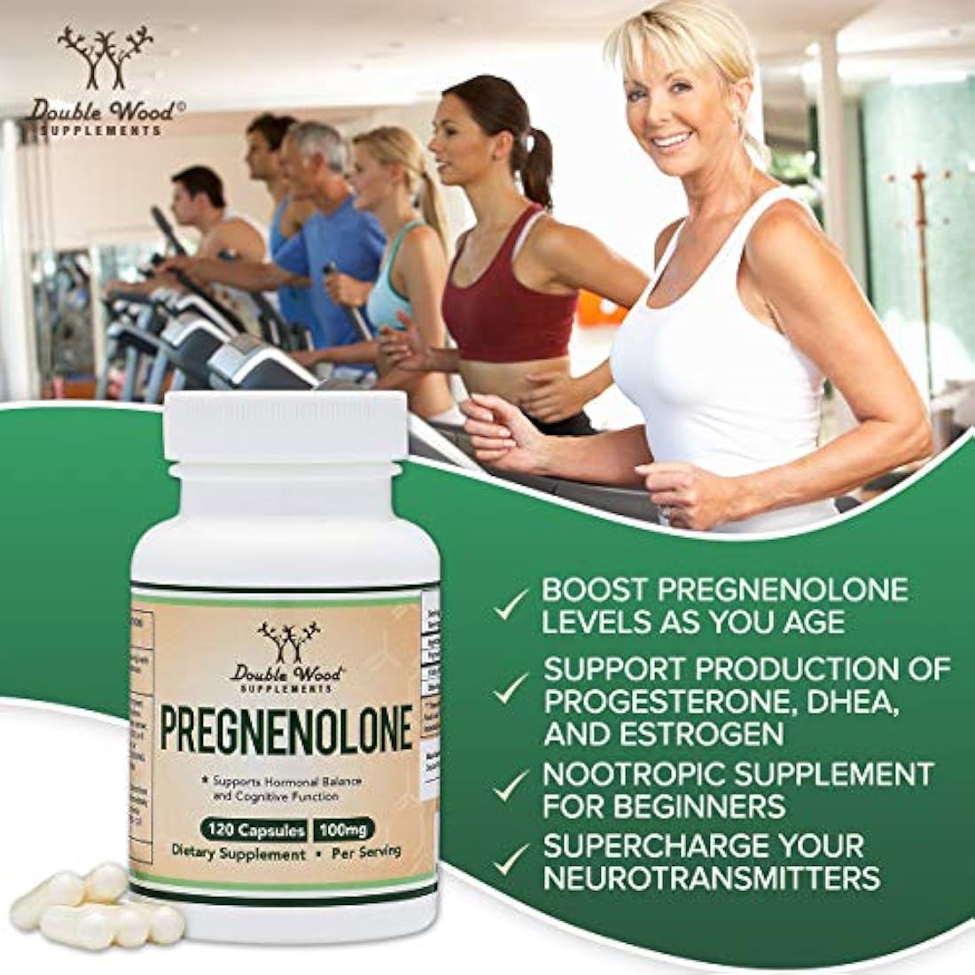 Pregnenolona - Terceros probados - 120 Cápsulas