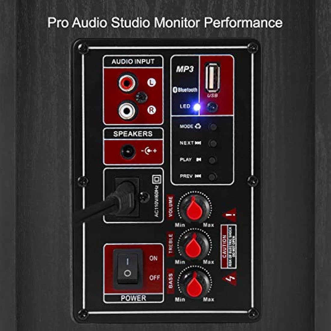 Parlantes de estantería de escritorio PYLE-HOME PBKSP22