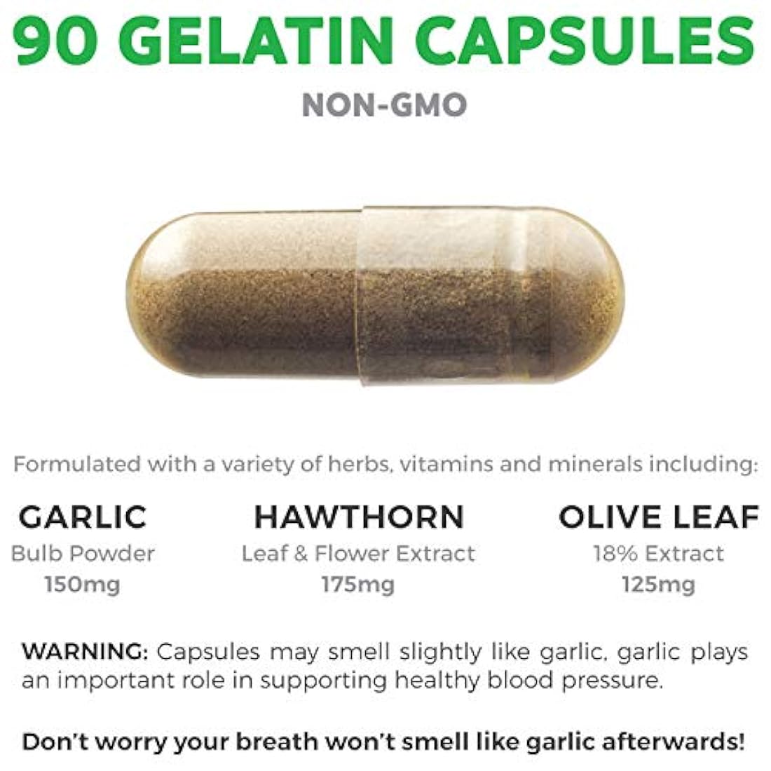 Suplemento de apoyo a la presión sanguínea (sin OGM)