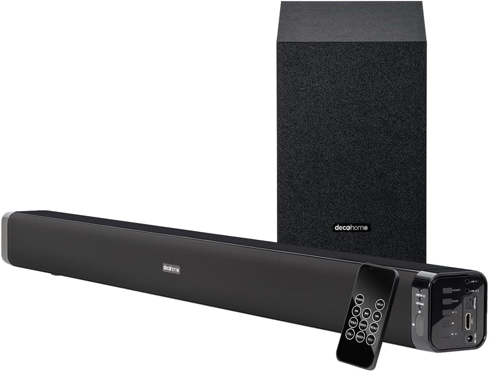 Samsung 50 4K Smart TV UN50DU8000FXZA y Barra de Sonido