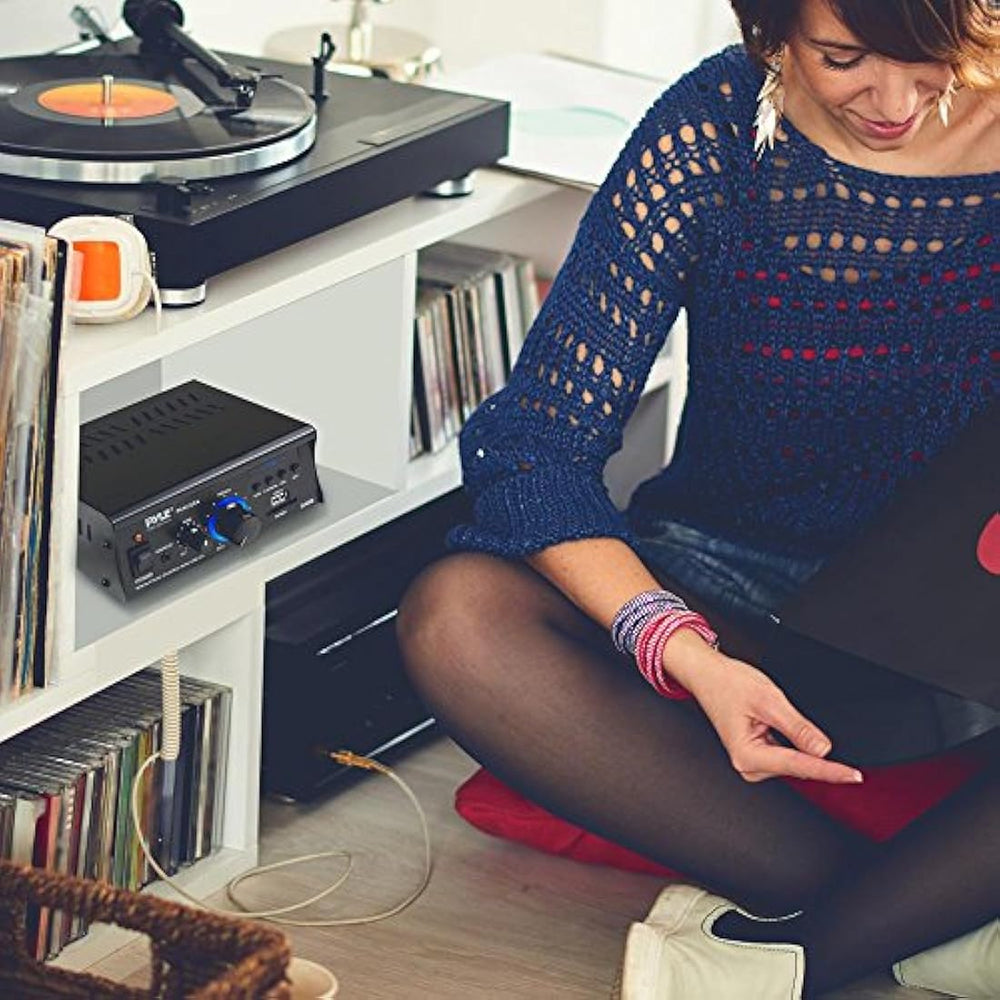 Amplificador de potencia visualización LED PYLE-HOME PCAU25A