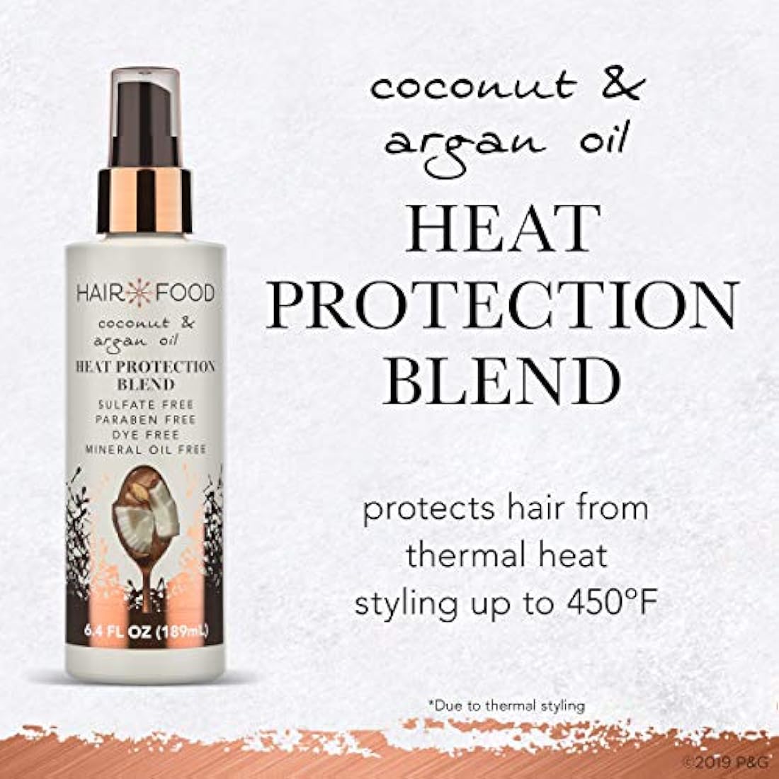 Aceite de coco y argán para el cabello Hair Food