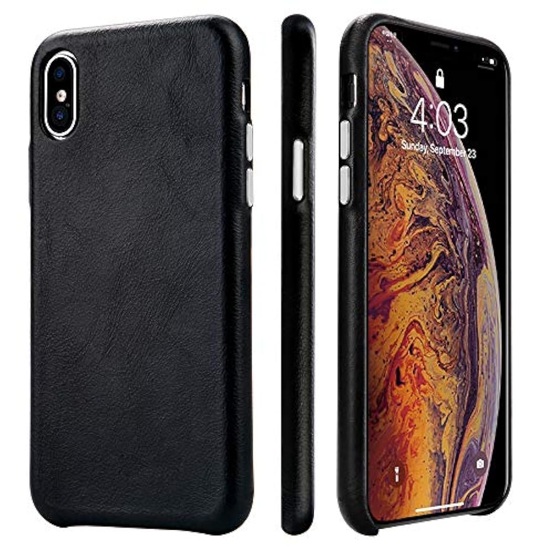 Funda de piel para diseño antideslizante