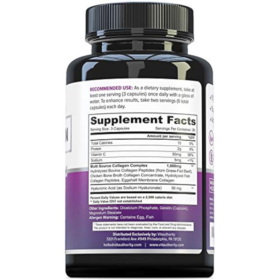 Píldoras de colágeno