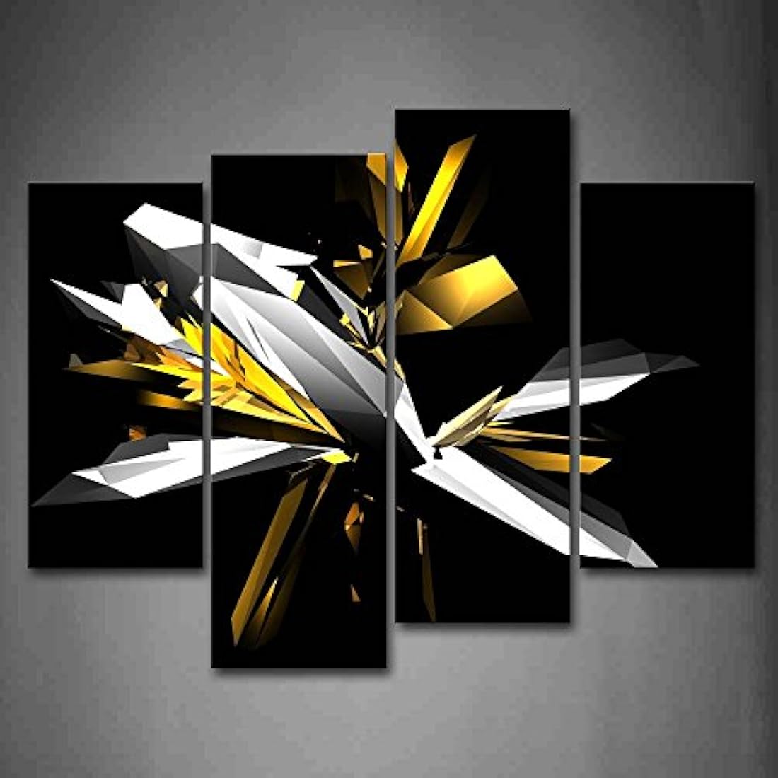 Primer arte de pared – Arte digital abstracto