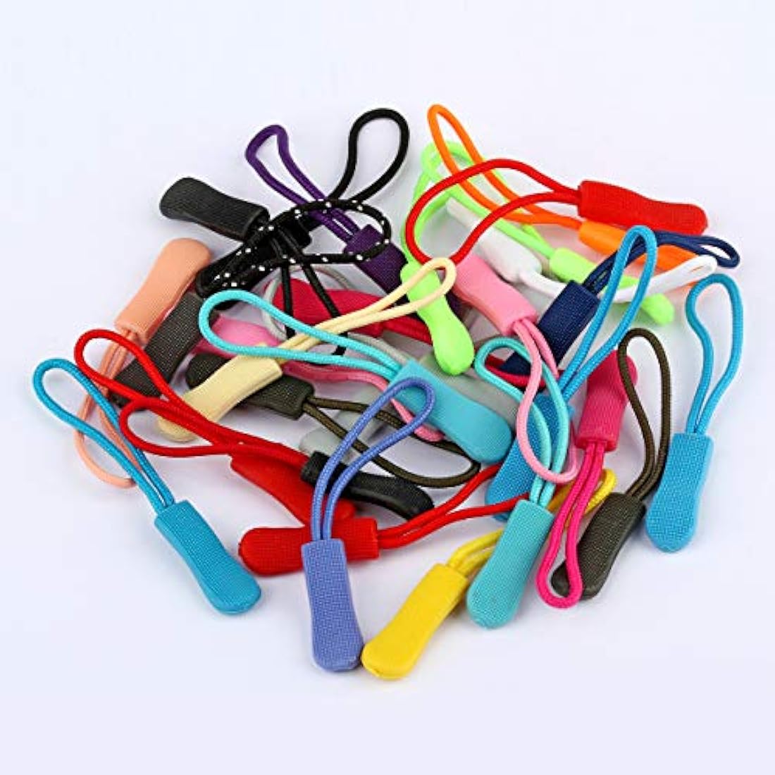 Tiradores de cremallera para mochila, equipaje, 10 unidades