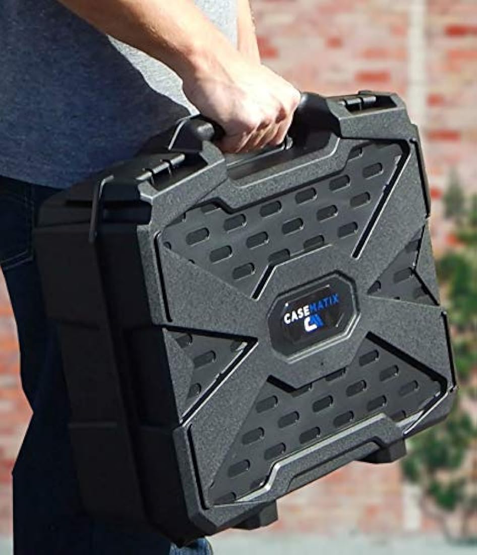 Funda de transporte con espuma personalizable contra impacto