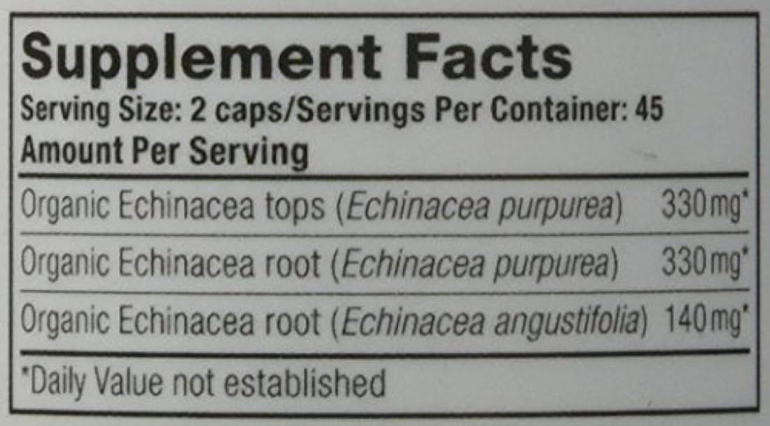 Suplemento de hierbas orgánico Oregon's Wild Harvest
