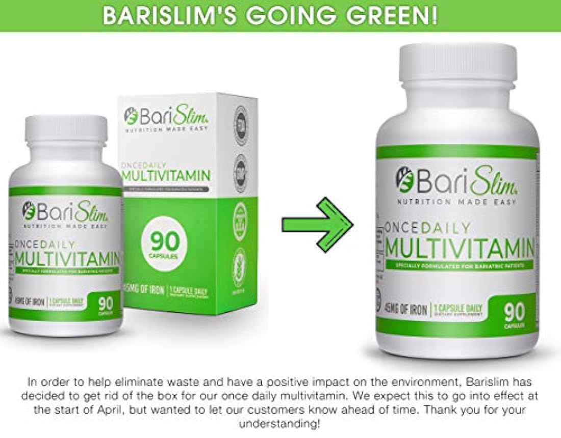 BariSlim - Suplemento Multivitamínico bariátrico