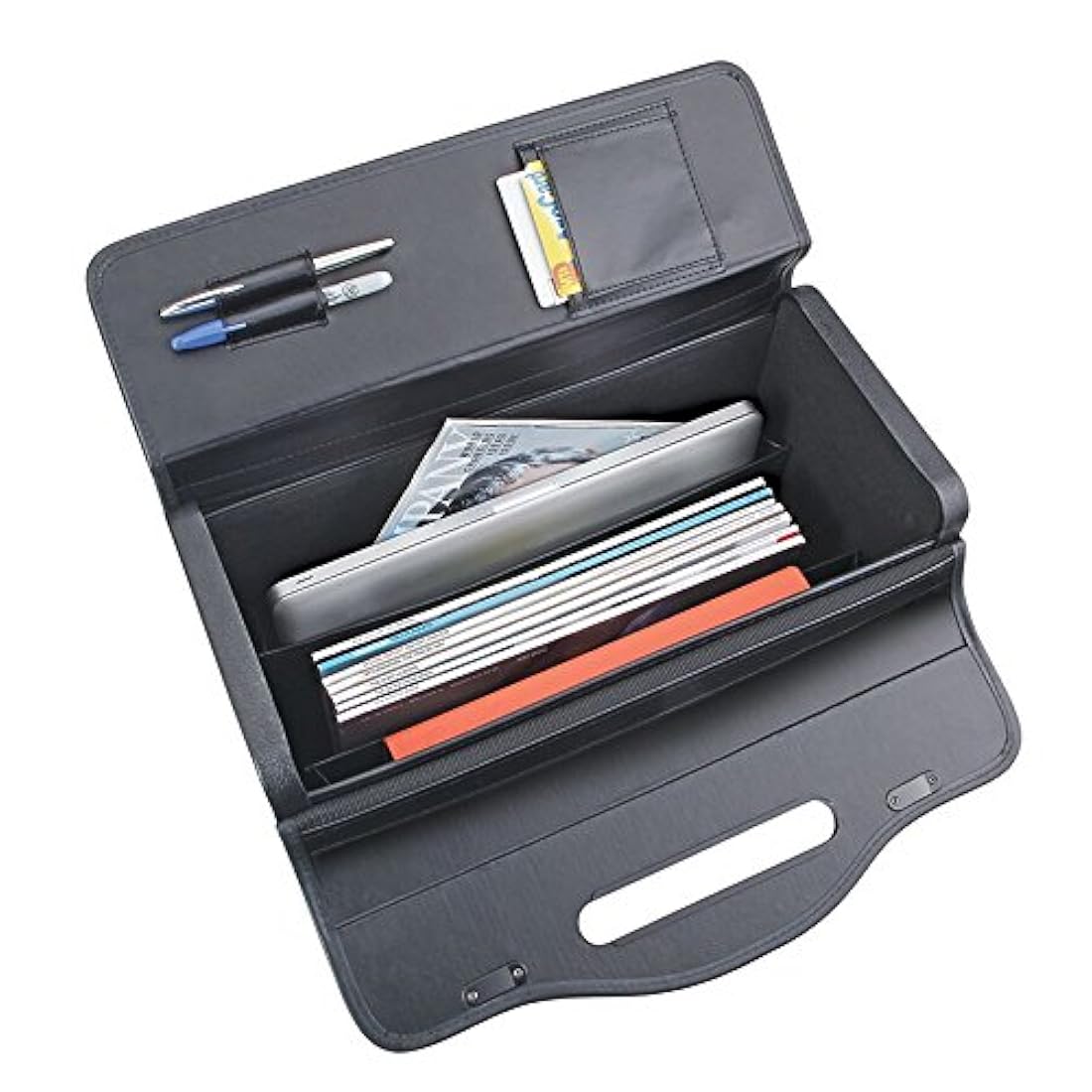 Estuche para catálogo con cerraduras de combinación doble