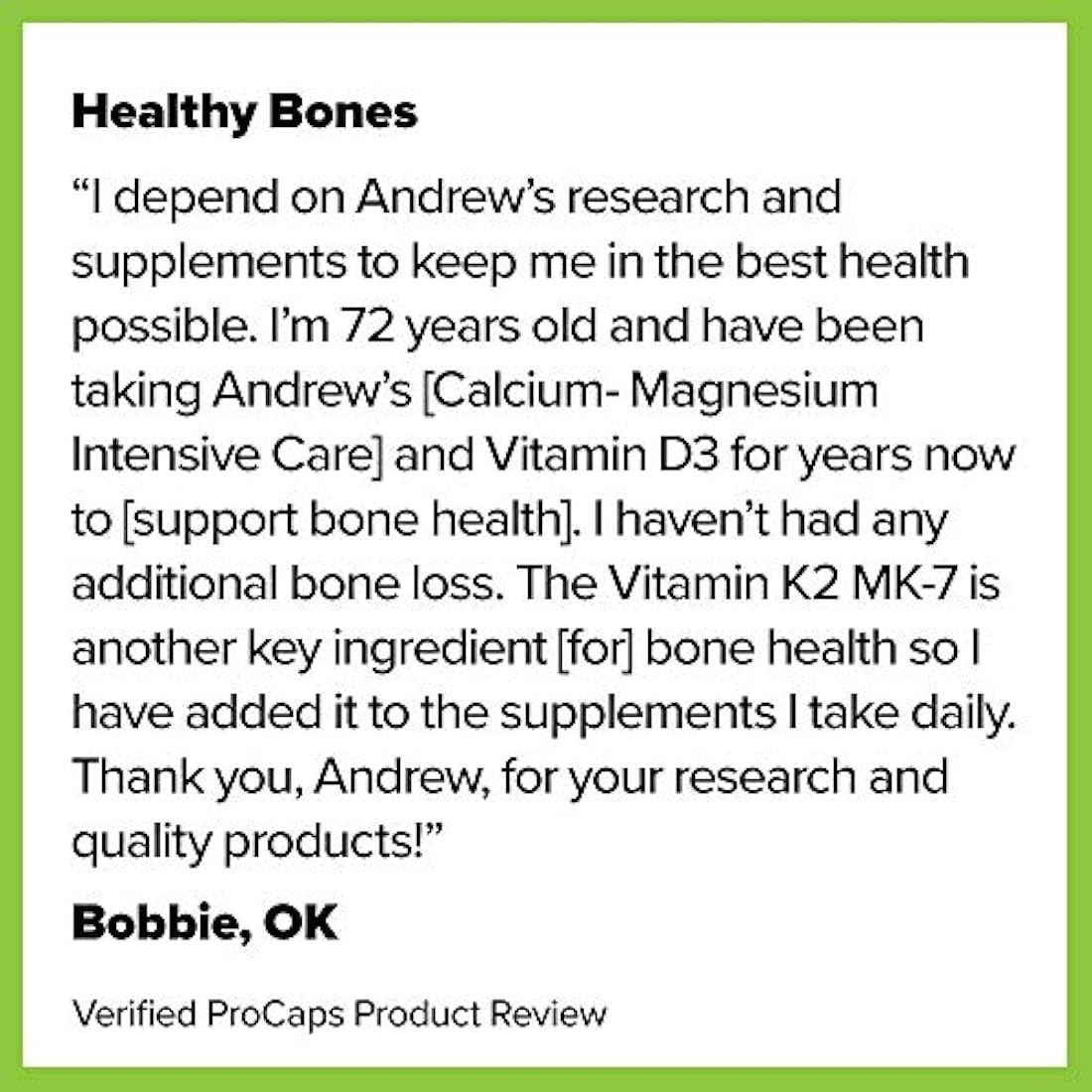 Vitamina K2 MK-7 - Andrew Lessman