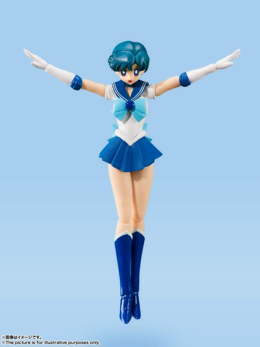 Figura de acción Sailor Mercury - Edición Animación - S.H.Figuarts