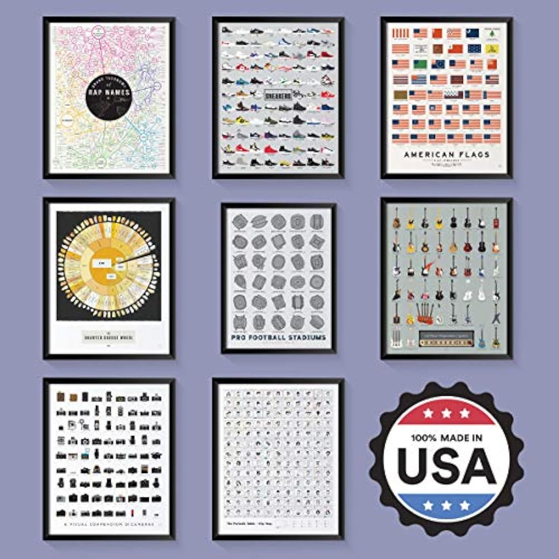 Pop Chart Lab cuadros decorativos