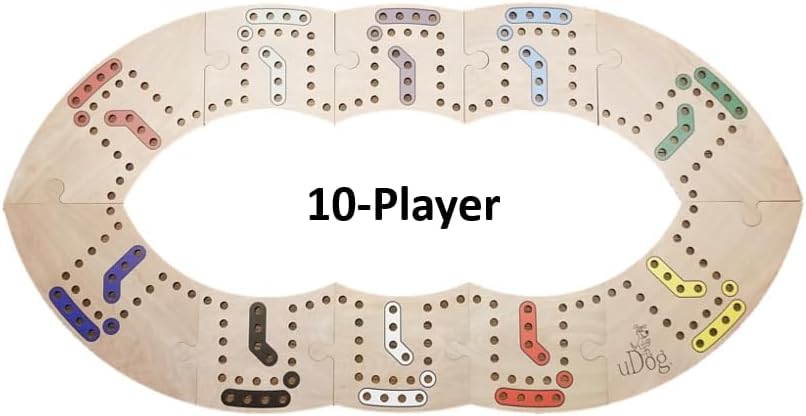 Juego de Mesa uDog | Divertido y Duradero | Para 2-12 Jugadores