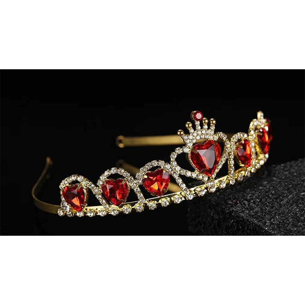 collar y Tiara de corazón rojo Descendientes 3