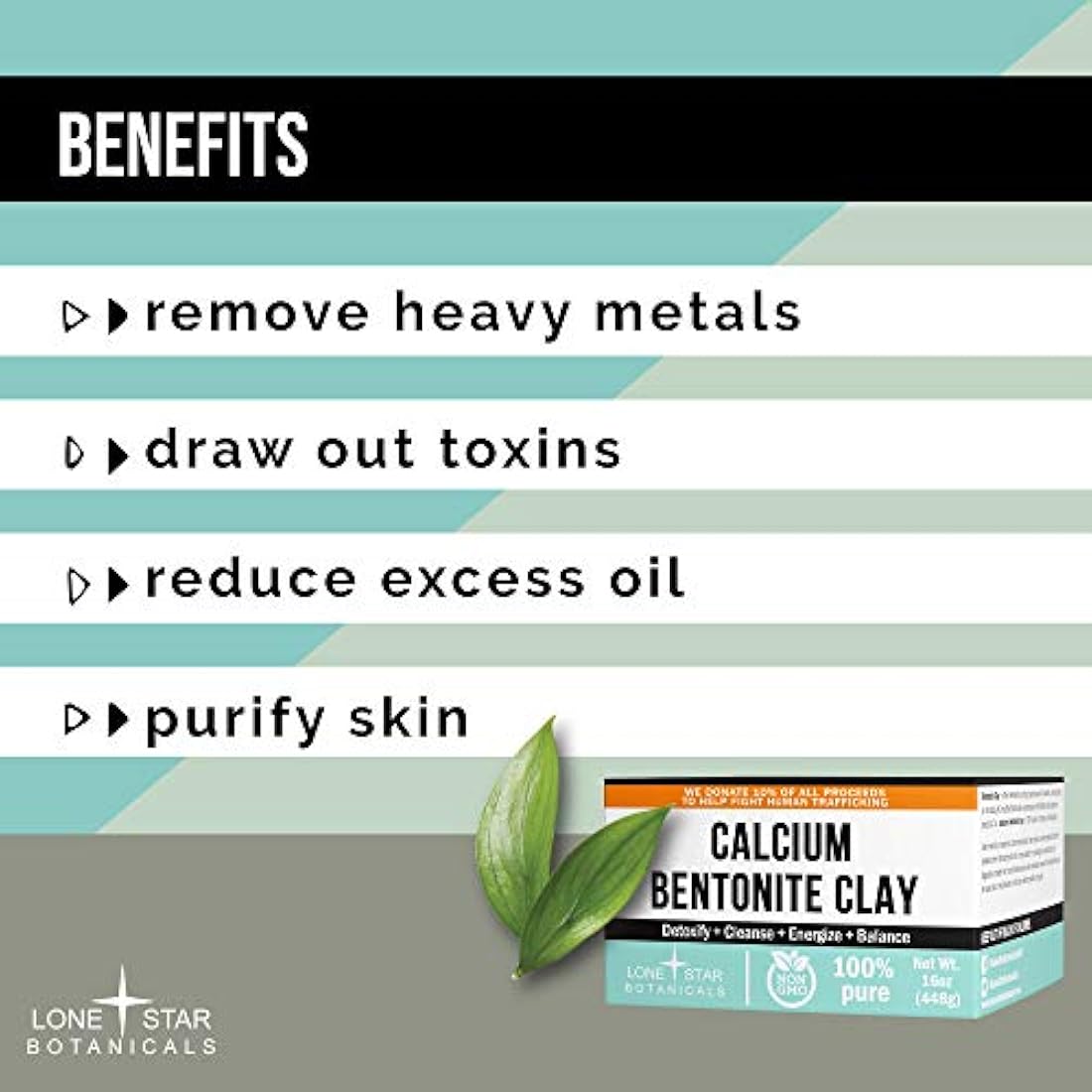 Mascarilla natural para el rostr - Lone Star Botanicals