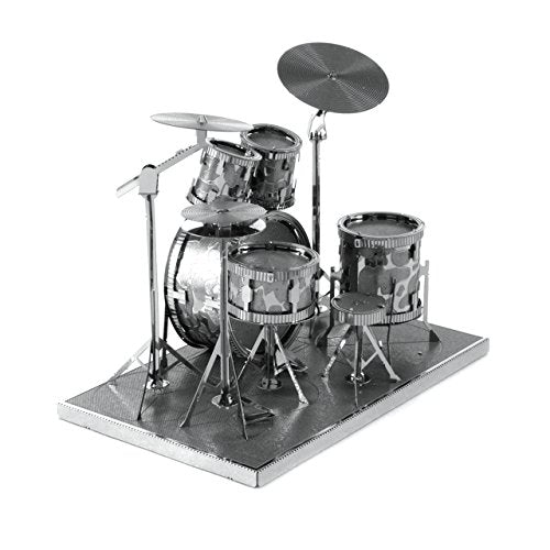 Fascinaciones Metal Earth Drum Set 3D Metal Model Kit