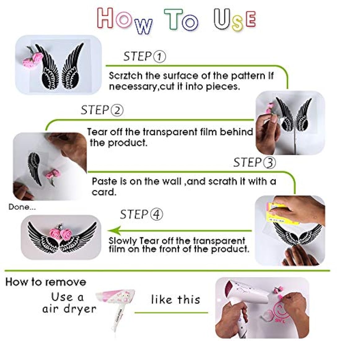 Pegatinas de pared para sala de estar