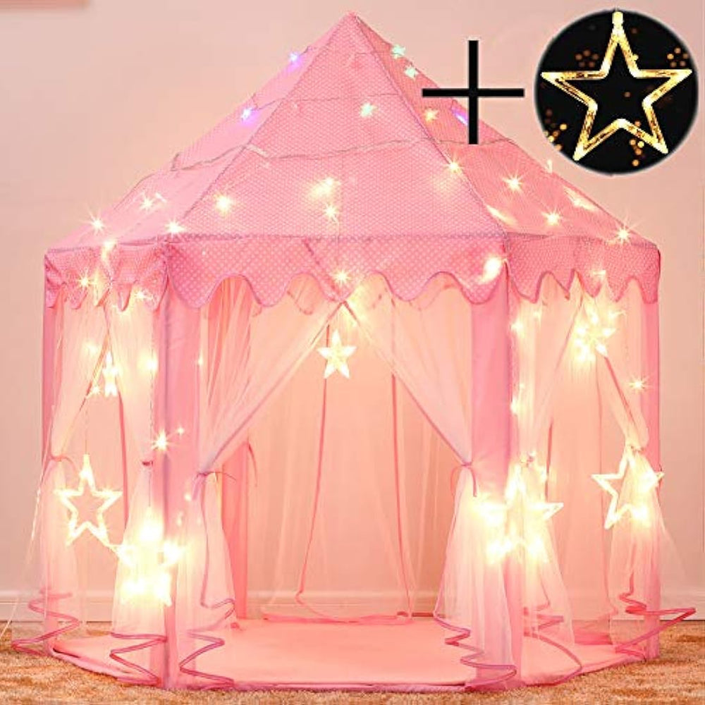 Tienda de campaña de castillo de princesas para niñas