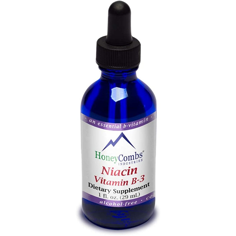 Suplemento Vitamina B3-Niacina 80mg NE Gotas líquidas 1 oz