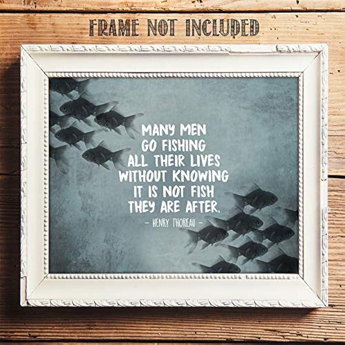 Arte inspirador de la pared impresión sin marco de 11 x 14